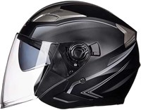 Motorcycle Helmet,Open-face Motorbike Racing Jet