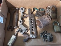 Vintage tools and locks