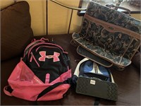 VALET BAG, UNDER ARMOR BACKPACK