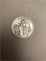 Dracula 1 oz Silver Round