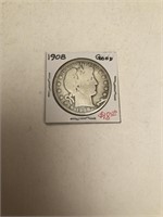 1908 Barber Half