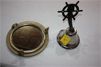 Brass portb hole mirrorband bell