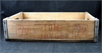 Antique 7 Up Tom Joyce Small Bottle Crate