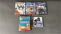 5pc Sealed PS2 & Related Videogames w/ MMPR