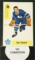 1958 Parkhurst #14 Ron Stewart Hockey Card