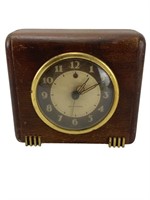 Seth Thomas Wood Desk Clock