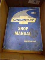 1963 Chevy shop manual