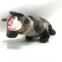 Vintage TY Beanie Baby Howell The Wolf