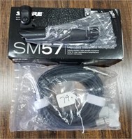 Brand New Shure SM57 Mic With Cable