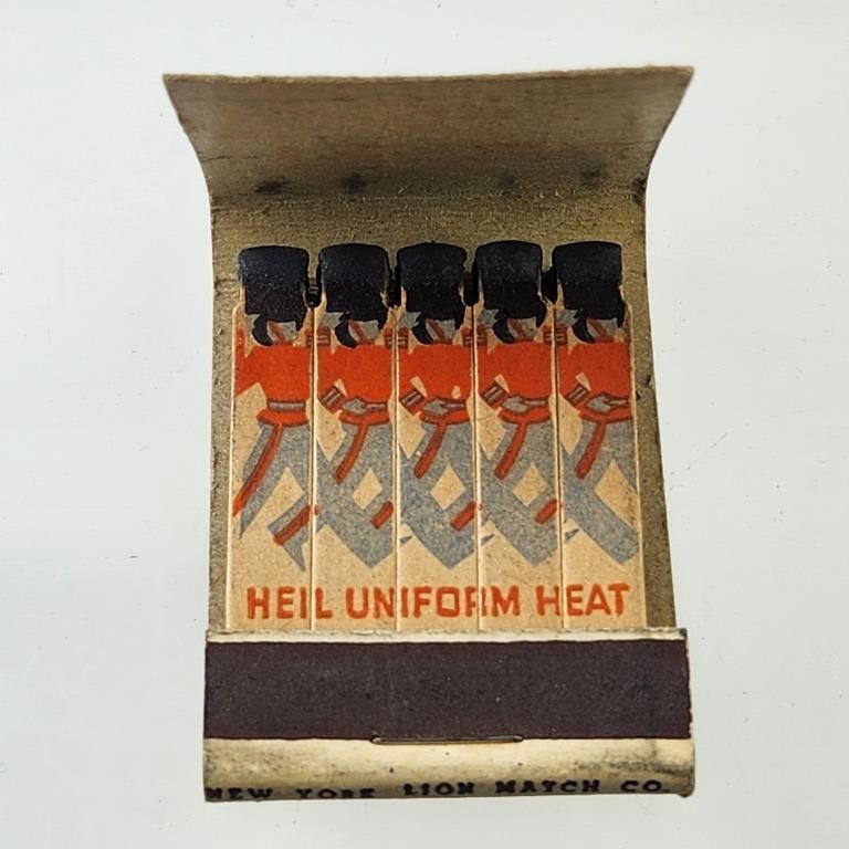 HEIL UNIFORM HEAT ADV. FEATURE MATCHBOOK