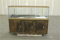 6FT AQUARIUM AND STAND, ALL WORKS PER SELLER,