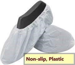 Shoe Covers, White, 100 pieces (50 pairs)