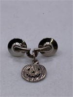 JAMES AVERY STERLING SILVER PUMPKING PIN