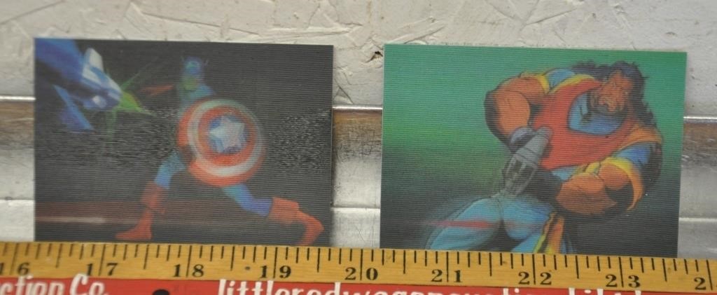 2 Marvel motion 3d cards