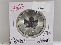 1oz .999 Silver Canada Maple Leaf $5