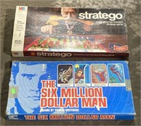 (JL) Stratego & The Million Dollar Man Board Game