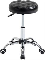 Rolling Swivel Padded Salon Stool