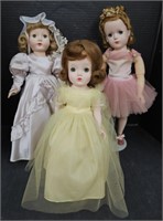 (W) Vintage Jointed Dolls with Stands
      15