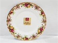 Royal Albert Old Country Roses 6" Plate Ruby