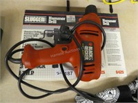Skil hammer drill and Black and Decker drill