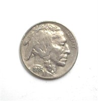 1936 Nickel Double Die Obv Double At Neckline