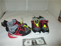 2 New Pairs Kids Sz 4 Shoes
