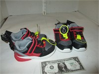 2 New Pairs Kids Sz 7 Shoes