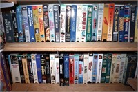 VHS closet cleanout approx 150 tapes
