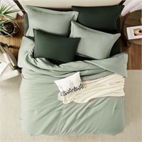 MaiReve Comforter Set  King 102x90  Sage