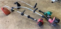 3pcs- gas weed wackers- untested