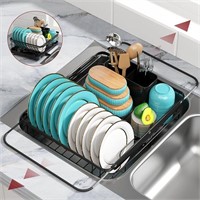 Dish Drying Rack - Stainless Steel Dish Rack with