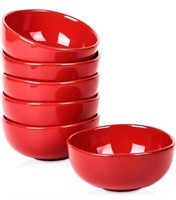 (new)(Set of 6)Ceramic Oval Cereal Bowls Set -