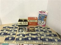 View-master Lot: Over 30 Reels And Viewer In Box