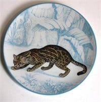 Les-ottomans 8" Tiger Plate Italy