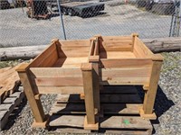 2- Cedar Planter Boxes