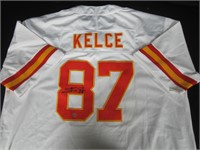 Travis Kelce signed jersey with coa