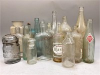 Vintage Soda Bottles, Canning Jars & More