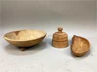 Wooden Bowl, Mold & More