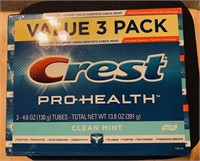 Brand New Crest Pro Health Value 3 Pack