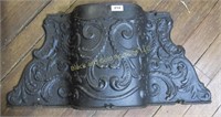 Decorative iron shield