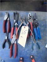 Group of Pliers