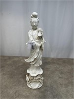 Antique Chinese Blanc De chine porcelain figure.