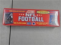 1990 Score Factory Sealed 665 Card Football Set