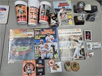 Huge Lot Baltimore Orioles Memorabilia Magazine/G-