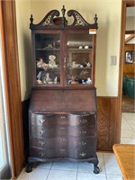 Vintage Secretary Desk Cabinet
