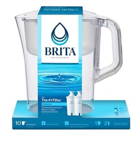 Brita Water Filter Pitcher 10 Cup 2 Filters $33