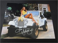 Catherine Bach signed 16x20 photo JSA COA