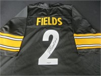 Justin Fields signed football jersey COA