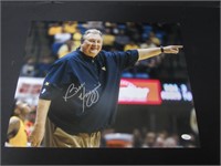 Bob Huggins signed 16x20 photo JSA COA