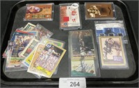 Signed & Unsigned Sports Player Trading Cards.